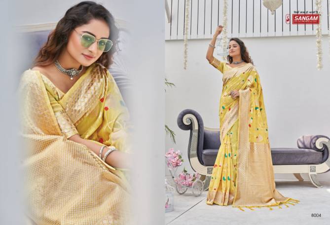 Sangam Roop Shikha New Exclusive Ethnic Wear Cotton Sarees Collection